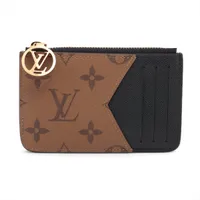 展示品級 ルイヴィトン モノグラムリバース ポルトカルトロミー ヴィトン モノグラム リバース ポルト カルト ロミー M81912 ブラウン