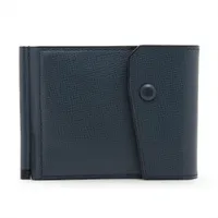 サンローラン ART607738 クロコ型押し マネークリップ ブラック