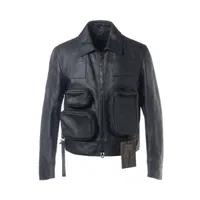 【専用】ルイヴィトン 22SS モノグラムフラワーレザージャケット 46 LOUIS VUITTON ルイヴィトン 22SS Monogram Leather Switching Blouson