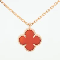 ヴァンクリーフ&アーペル スウィートアルハンブラ カーネリアン