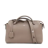 フェンディ バイザウェイ ラージ レザー 2WAYハンドバッグ ブラック