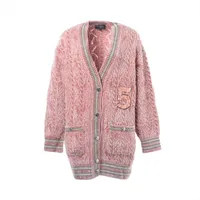専用CHANEL ヴィンテージ ピュアカシミヤ ココマーク金ボタン ニット
