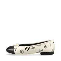 ボッテガヴェネタ レザー フラットパンプス 37 レディース イエロー