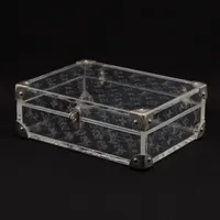 ヴィトン GI0203 ボワットスコット DI0129 小物入れ アクリル クリア