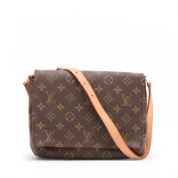 ヴィトン モノグラム ミュゼットタンゴ M51257 ブラウン