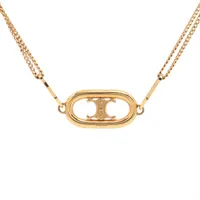 セリーヌ ネックレス GP ゴールド トリオンフ サスペンダー A3092828