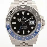 ロレックス GMTマスターⅡ 126710BLNR SS SS AT 黒文字盤 ジュビリーブレスレット