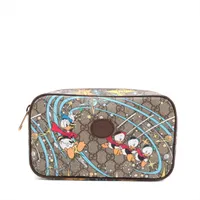 グッチ×ディズニー GGスプリーム ドナルドダック 647930 PVC×レザー