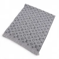 ヴィトン CMN3274 マフラー ウール×アルパカ ピンク M94797 マフラー