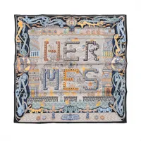 エルメス カレ90 Super Silk Quest スーパー シルク クエスト スカーフ