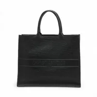 クリスチャンディオール オブリーク ブックトート ラージ レザー