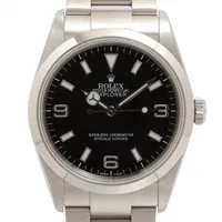 ロレックス エクスプローラーⅠ 114270 SS SS AT 黒文字盤 あまりごま1