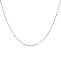 クロムハーツ ロールチェーン 18インチ ネックレス 925 5.1g A4098196