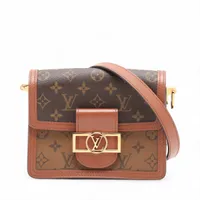 ヴィトン モノグラム リバース ドーフィーヌMINI M45959 ブラウン RFID