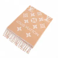 ヴィトン CMN3274 マフラー ウール×アルパカ ピンク M94797 マフラー