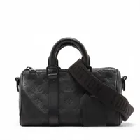 ルイ・ヴィトン キーポル バンドリエール 25 トリヨン モノグラム