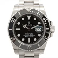 ロレックス サブマリーナーデイト 116610LN SS SS AT 黒文字盤