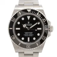 ロレックス サブマリーナー 124060 SS SS AT 黒文字盤 あまりごま2