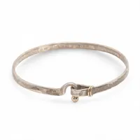 ティファニー ティアドロップ バングル 925 9.2g シルバー A2072453