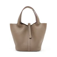 エルメス ピコタンロック22 MM トリヨンクレマンス エトゥープ ゴールド金具 K:2025年