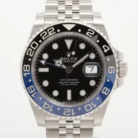 ロレックス GMTマスターⅡ 126710BLNR SS SS AT 黒文字盤