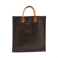 ヴィトン モノグラム サックプラ M51140 ブラウン