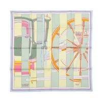 エルメス カレ90 La Maison des Carres メゾンデカレ スカーフ シルク