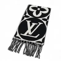 ヴィトン CMN3274 マフラー ウール×アルパカ ピンク M94797 マフラー