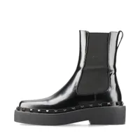 ボッテガヴェネタ レザー サイドゴアブーツ 39 メンズ ブラック タイヤ