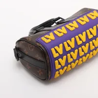 ヴィトン モノグラム LVラバー キーポルXS M45788 ブラウン RFID反応