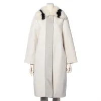 バーバリーロンドン ノバチェック ポリエステル ステンカラーコート 40