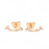 ティファニー ペーパーフラワー タンザナイト ダイヤ ピアス Pt950 7.4