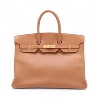 エルメス バーキン35 ルトゥルネ クシュベル ナチュラル ゴールド金具 □E:2001年