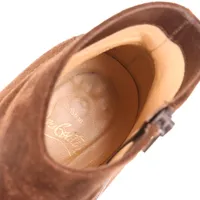 クリスチャンルブタン スエード ショートブーツ 37 1/2 レディース