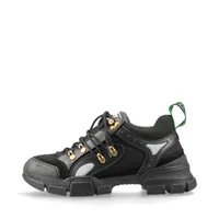 グッチ エース キャンバス スニーカー 10 メンズ ブラウン GG