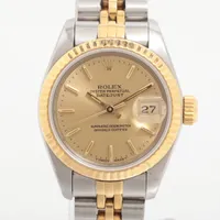 ロレックス デイトジャスト 16013 SS×YG SS×YG AT シャンパン文字盤