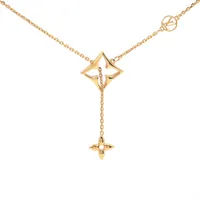 ヴィトン M80137 エセンシャル V LE0241 ネックレス GP ローズゴールド