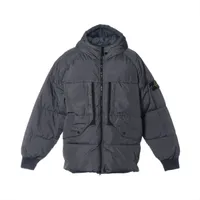 ストーンアイランド コットン×ナイロン ジャケット 3XL メンズ グレー