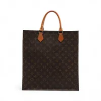 ヴィトン モノグラム サックプラ M51140 ブラウン