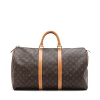 ヴィトン モノグラム キーポル55 M41424 ブラウン A4150725｜中古