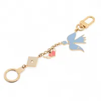 ヴィトン M01554 マイクロチャームLVハート チャーム GP ピンク