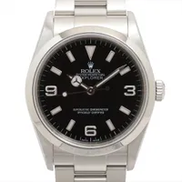 ロレックス エクスプローラーⅠ 114270 SS SS AT 黒文字盤