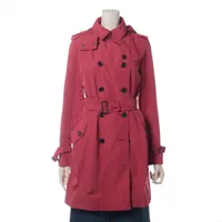 バーバリーブルーレーベル コットン トレンチコート 36 レディース