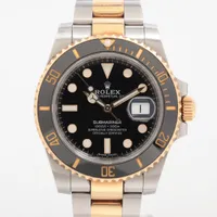 ロレックス サブマリーナーデイト 116613LN SS×YG SS×YG AT 黒文字盤