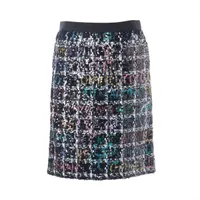 シャネル ココボタン 22A ポリエステル スカート 36 レディース マルチ