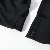 エルメス マルジェラ期 シルク パンツ 38 レディース ブラック 裾跡