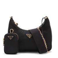 プラダ 2ZD007 その他 ナイロン ブラック AirPodsキャリーストラップ