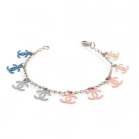 シャネル ココマーク ブレスレット GP マルチカラー A4107840｜中古