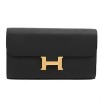 値下げしました16万→15万⭕️新品未使用◎HERMÈS MC2フレミング激レア品 エルメス MC2フレミング ボックスカーフ 財布 ブラック □F:2002年