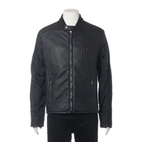 デュベティカ ラムスキン×ウール ダウンジャケット S メンズ ブラック